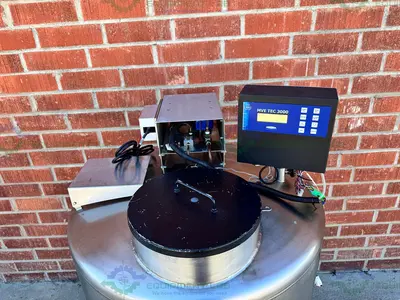 USED CHART MVE XLC 810 HE-F LIQUID NITROGEN CRYOGENIC STORAGE TANK W/ TEC 3000