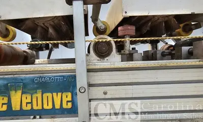 USED 2012 DELLE VEDOVE VACUUM COATER AND UV OVEN