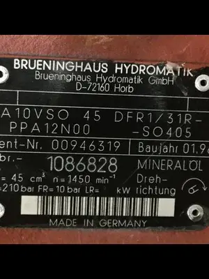 USED BRUENINGHAUS HYDRAULIK A10VSO45DFR1/31R