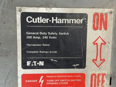Used CUTLER HAMMER DG324NGK Disconnects Ohio US | HGR 24 #1186218