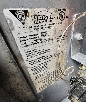 Used 2015 MARSAL SD660 Pizza Equipment Ohio US | Palm Beach Restaurant Equipment, LLC #1421281