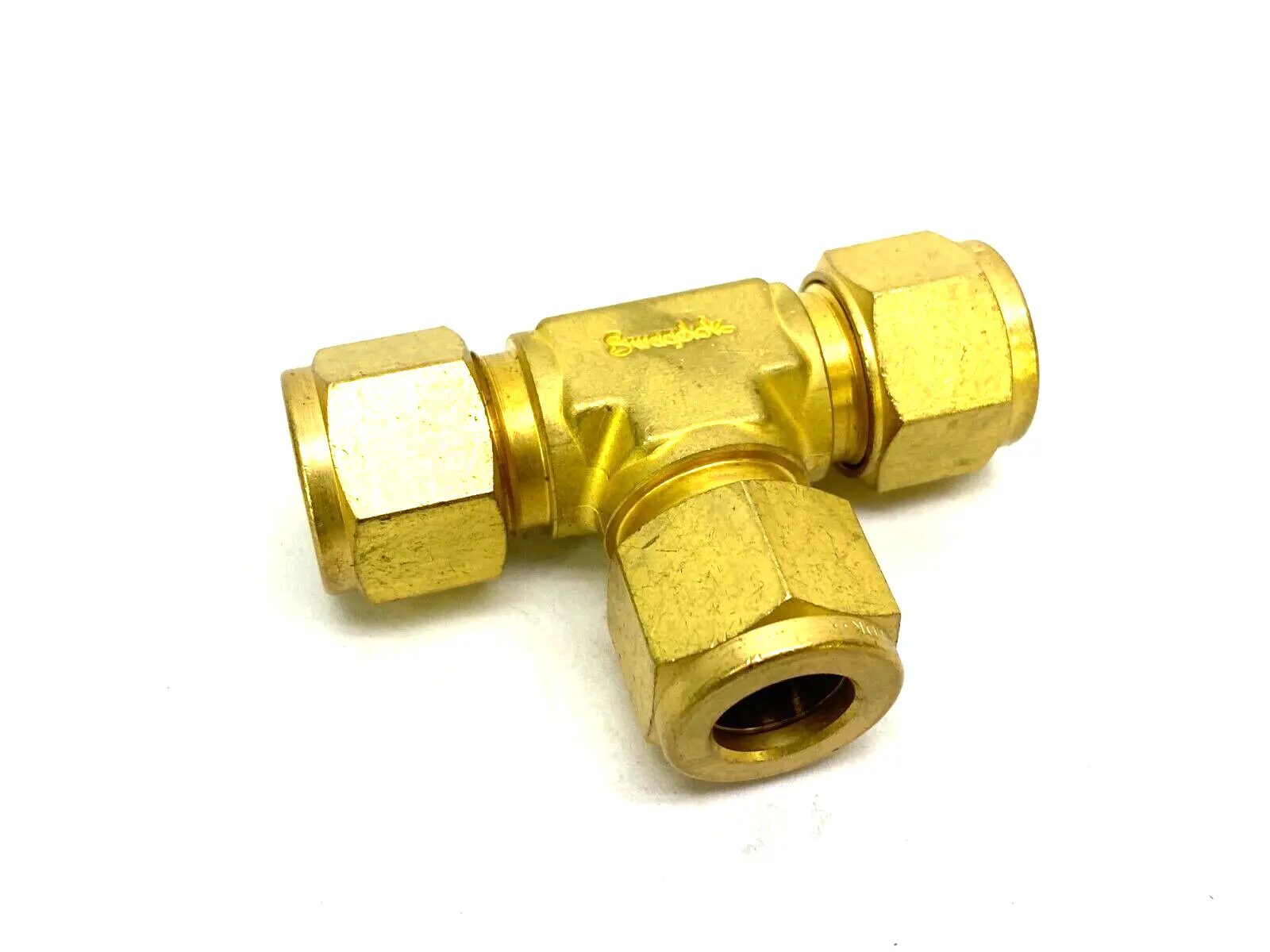 B-810-3 | Swagelok  Brass Compression Union Tee Fitting 1/2" Tube OD - New Other