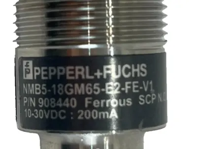 NEW PEPPERL+FUCHS 908440 INDUCTIVE SENSOR NMB5-18GM65-E2-FE-V1