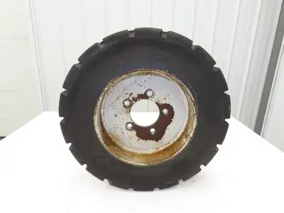 PowerBoss Minuteman SW/62U Front Tire Solid Rubber 500 X 8 With 5 Lug Rim
