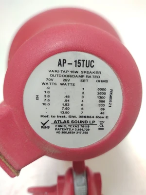 NEW Atlas Sound AP-15TUCR