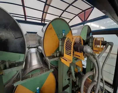 67" W (1710 mm) x .009"-.079" (.23 mm-2 mm) x 20 Ton Color Coating Line (Used)