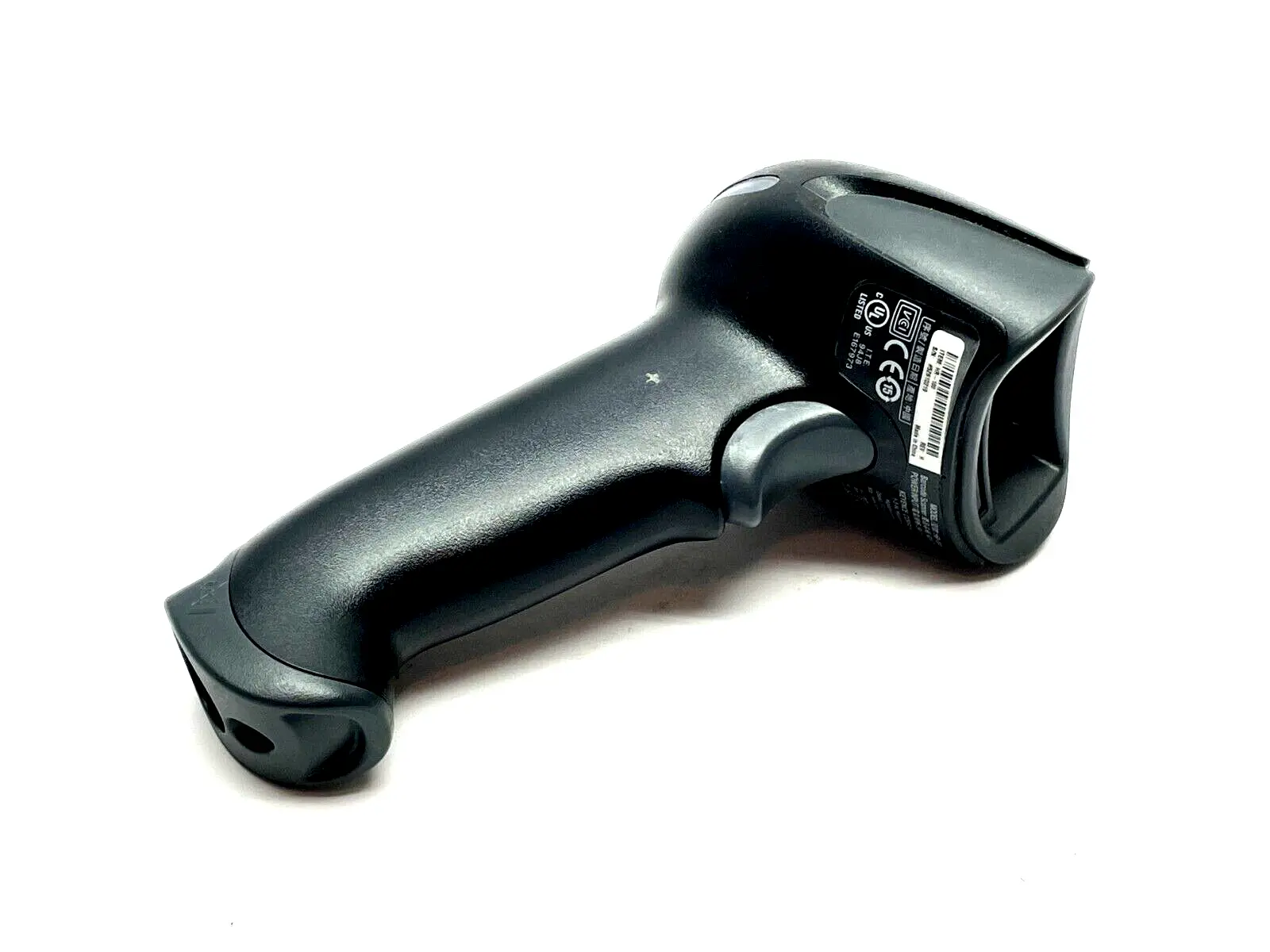 USED KEYENCE REV. H HANDHELD CODE READER, STANDARD, RED LED, NO CABLE