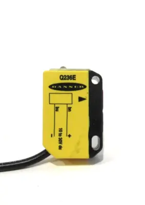 NEW BANNER ENGINEERING Q236E PHOTOELECTRIC SENSOR 46435