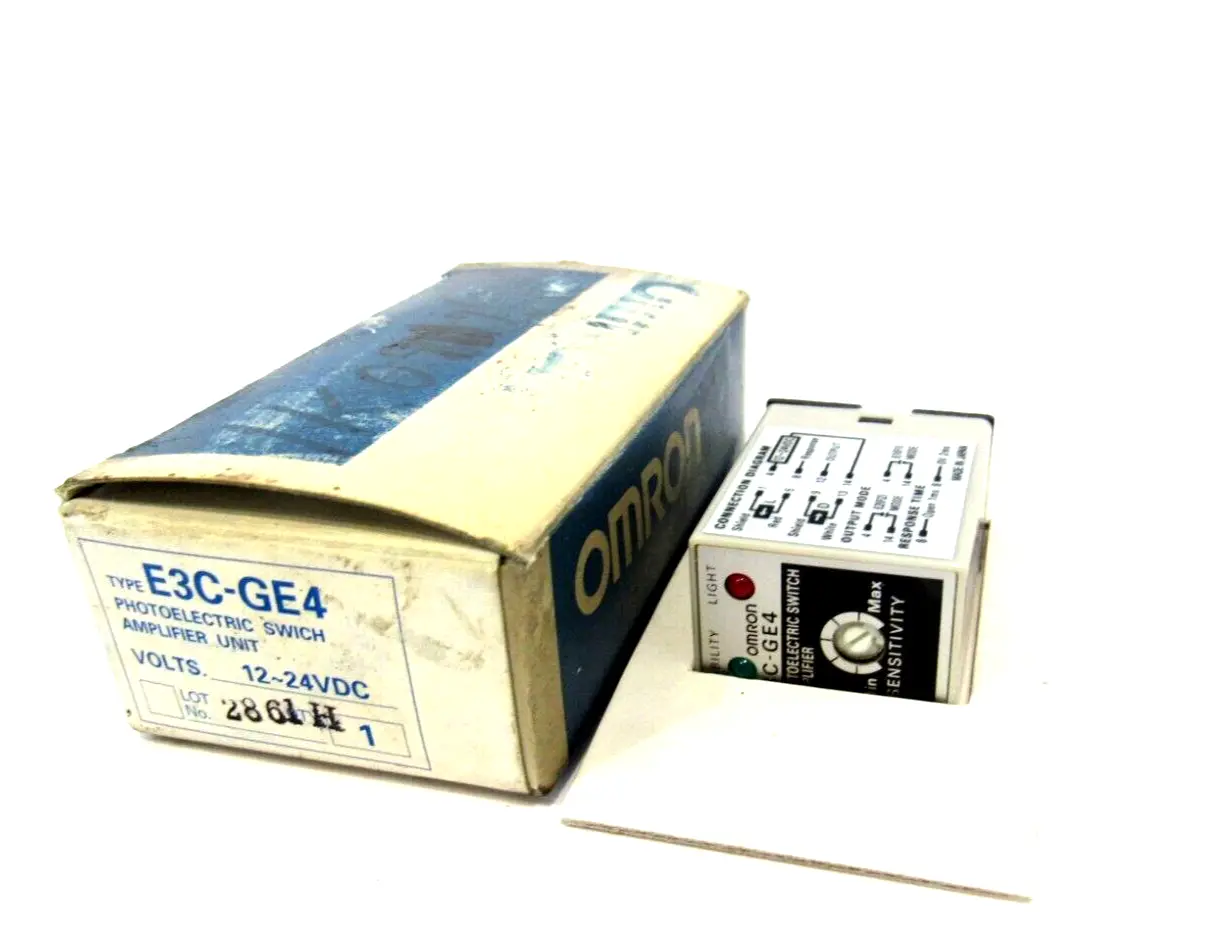 NEW OMRON E3C-GE4 PHOTOELECTIC SWITCH E3CGE4