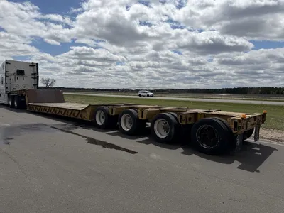 Used 1992 LOAD KING 603/4 DFP Lowboy Trailers Minnesota US | Carco Truck & Equipment #1513963