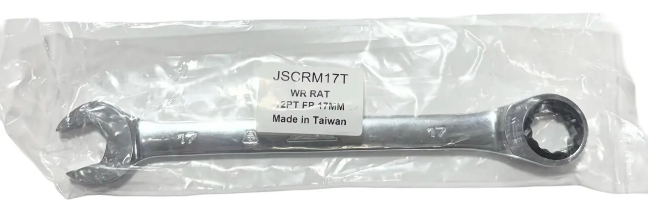 Proto 17mm Combination Non-Reversible Ratcheting Wrench 12 Point