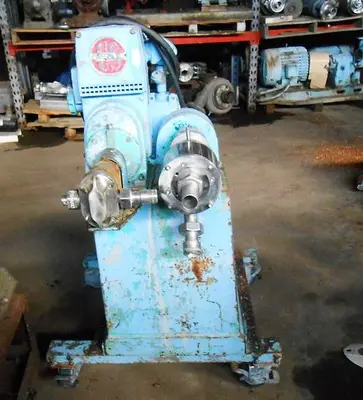 Mill, Colloid, Type LA, S/st, Patterson, 5 HP, Pump #S742198