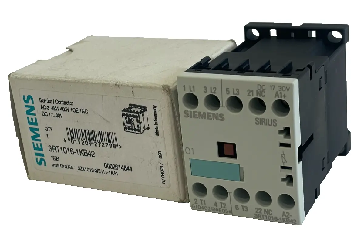 NEW SIEMENS 3RT1016-1KB42 CONTACTOR 3RT10161KB42