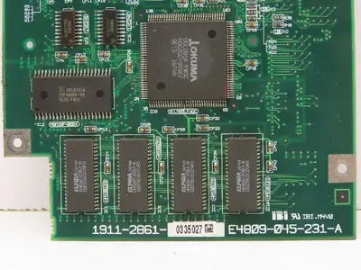 Okuma 1911-2861 PLC Graphic Card Circuit Board Module