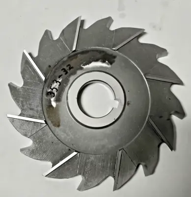 Niagara Milling Cutter 6 x 3/8 HIGH SPEED STEEL HSS resharpened 1-1/4 Arbor Hole