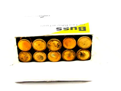 NEW LOT OF 10 BUSSMANN FUSETRON FRN-R-10 FUSES FRNR10