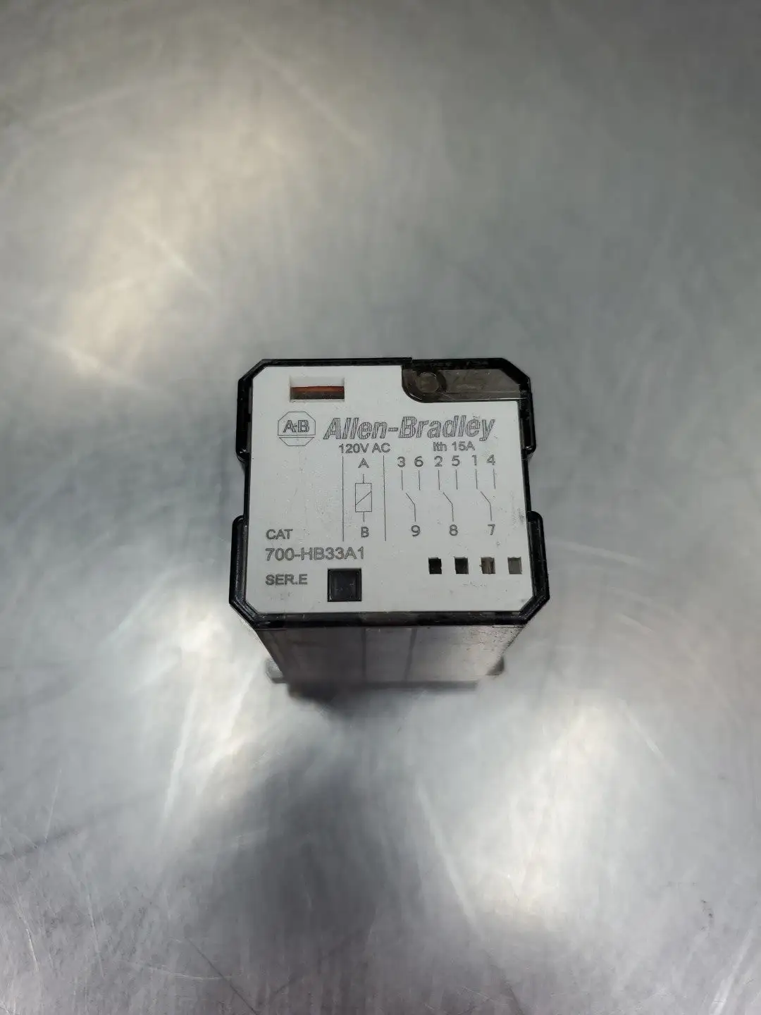 USED Allen Bradley 700-HB33A1 15A 120VAC Relay