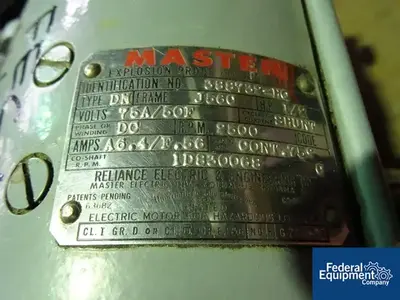 USED Atlantic Research Atlantic Research Helicone Mixer, Model 2CV, S/S
