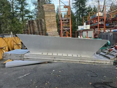 24" Wide Portable Diesel Articulating Conveyor Auger