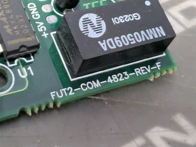 Electro Industries FUT2-COM-4823 Power Leader Meter Interface Board Rev. F Used