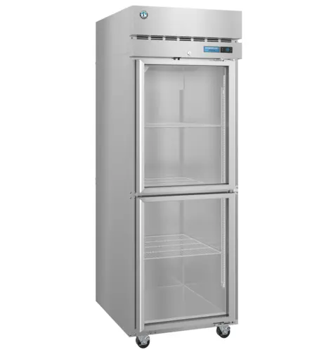 Hoshizaki F1A-HG 27 1/2" Steelheart Series One Section Reach In Freezer, (2) Right Hinge Glass Doors, 115v
