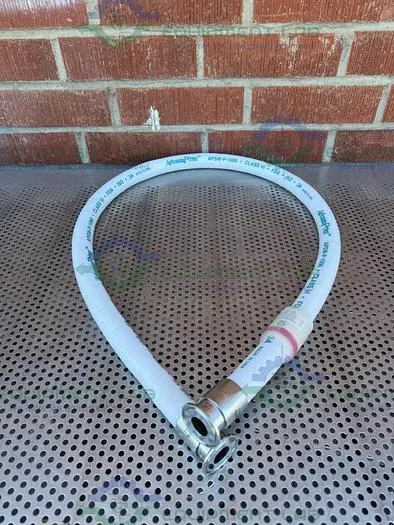 Used ADVANTA PURE APSW-P-1000 CLASS VI 72" SILICONE HOSE W/ 1" SANITARY FITTING Hoses | Equipment Lab #486584
