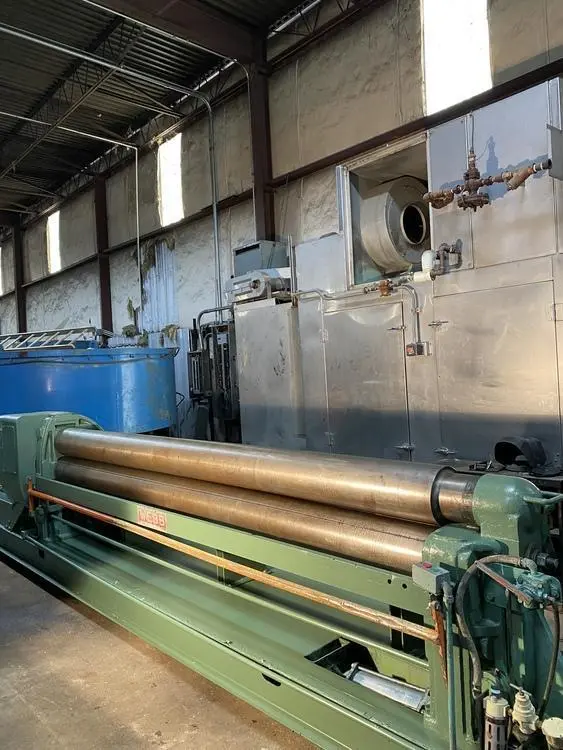 Used 1971 NOT PROVIDED R3LR 8010 Plate Bending Rolls including Pinch | BLUMBERG MACHINERY COMPANY #398741