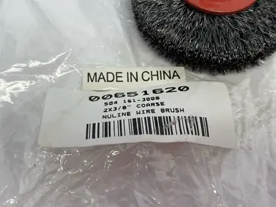 New | in-Stock VALUE COLLECTION WHEEL BRUSH: 2" WHEEL DIA, 3/8" FACE WIDTH Misc Industrial Equipment | Maverick Industrial Sales #1100328