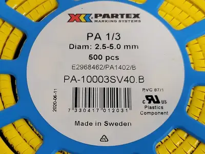 NEW PARTEX PA-10003SV40.B