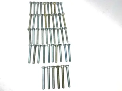 1/2"-13 x 4-1/2" Carriage Bolt Grade 2 LOT OF 46 SHELFWARE - New Other