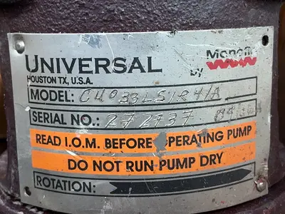 Used MONOFLO CU033L51R41A Pumps Ohio US | HGR 24 #1486733