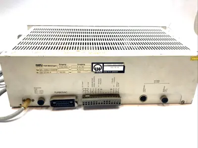 USED LEYBOLD TURBOTRONIK TURBO PUMP CONTROLLER / FREQUENCY CONVERTER