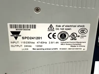 USED CARLO GAVAZZI SPD24120
