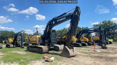 Used 2023 HYUNDAI HX210AL Crawler Excavators Georgia US | National Equipment Dealers #1517085