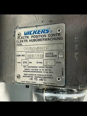 USED VICKERS CVU32 SWD3B29 M 10