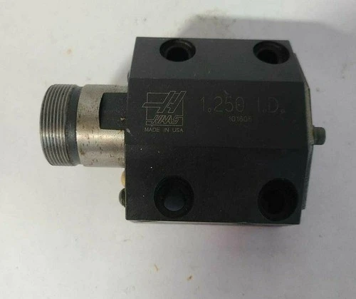 Haas 1.25" Boring Bar Holder 1-1/4" ID CNC Lathe Tool Block