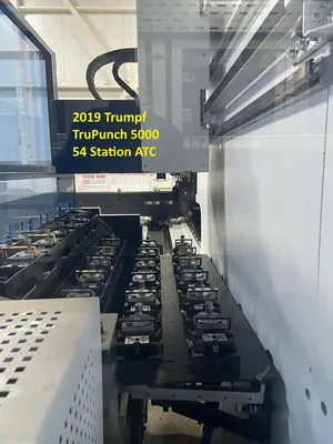 2019 TRUMPF TRUMPF TRUPUNCH 5000 LARGE FORMAT PUNCHES, TURRET, N/C & CNC | Machinery Resources International (18)