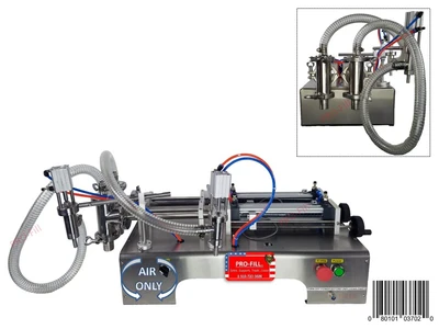 ASP Models Piston Filler Machines Double Head (Air & Electric / Air Only)