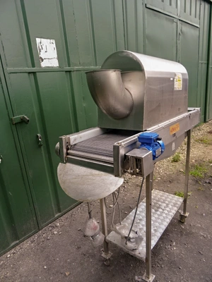 Hecomatic S/S Coater -Deduster Plastic Belt 370 mm x 1,600 mm long