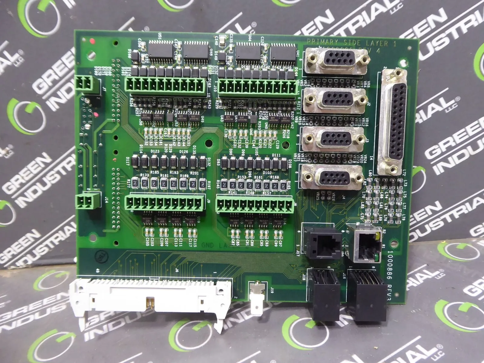 Ingersoll Rand 1000886 Tool Controller Interface Board Rev. 3 Used