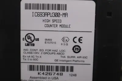 GE Fanuc IC693APU300-MA MODULE STOCK 5362