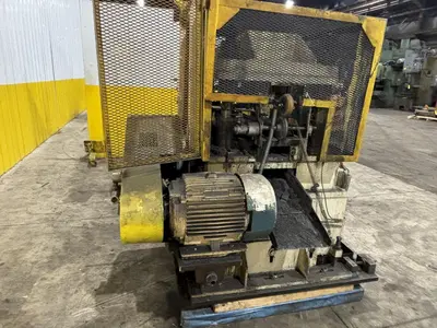 40 TON RLM MODEL #R40 4-POST CUTOFF PRESS & SERVO DIE ACCELERATOR: YOBRO #23887