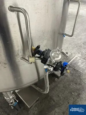 USED Precision 1,200 Liter Precision Stainless Reactor, 316L S/S, 45/100#