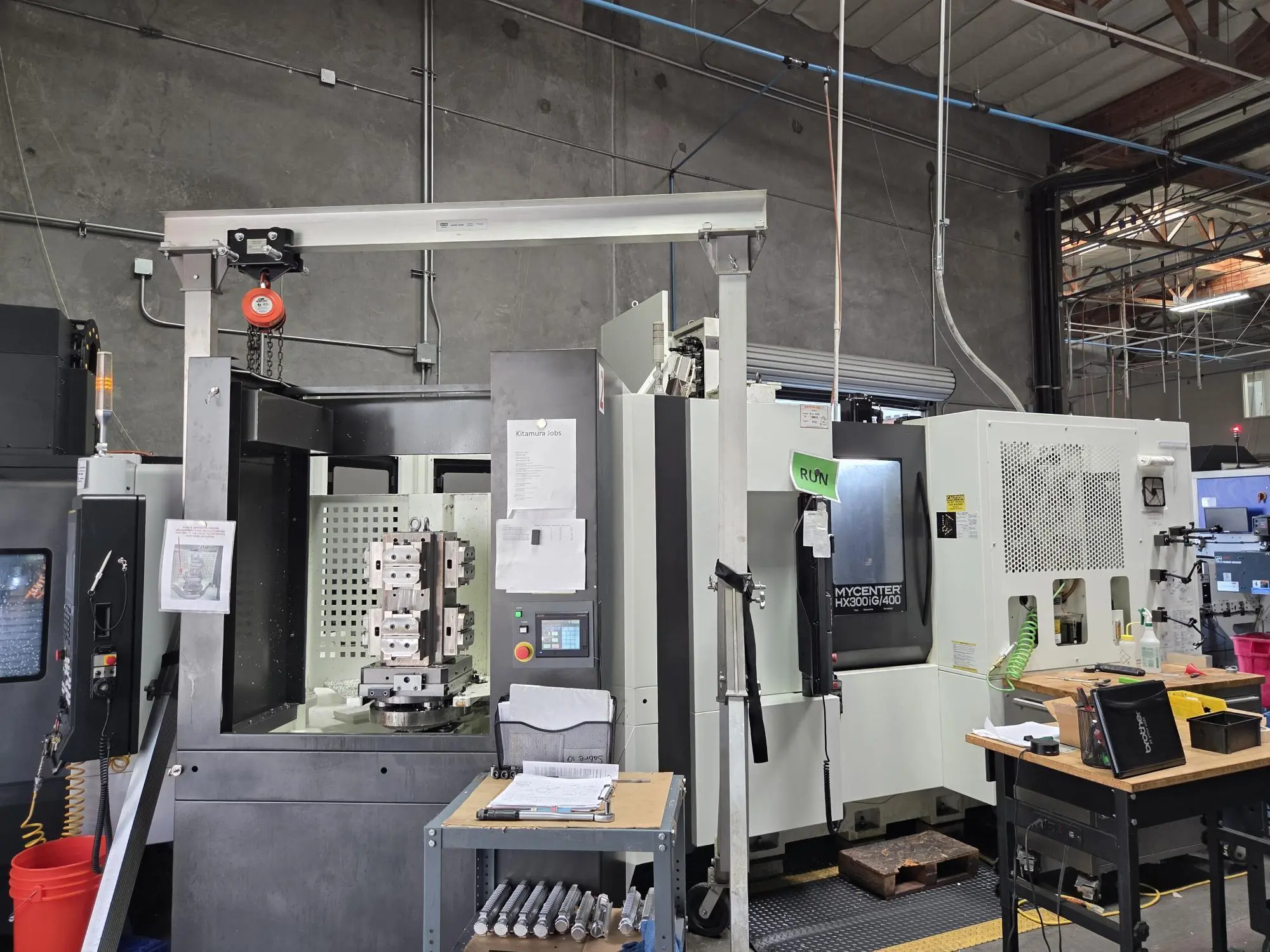 2021 KITAMURA HX300IG / 400 CNC Horizontal Machining Center with 8 Pallets