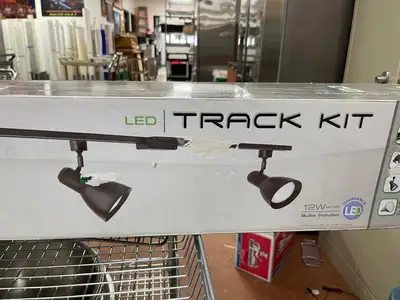 New | in-Stock Lithonia New Lithonia Lighting Series Track Kit 44" 3-Light Black LED Linear Track Lighting Kit Lighting Illinois US | Falcon Restaurant Supply #1376056