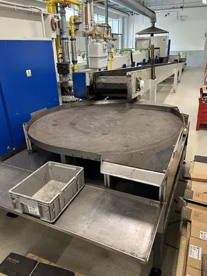 USED MAHLER /GUNTNER MAHLER CONTINUOUS FURNACE WITH GÜNTNER COOLER