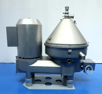 Westfalia MSE 500-01-777 warm milk separator, 316SS.