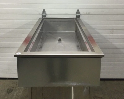 167-0164 Delfield N8056 Four Pan Drop-in Ice-Cooled Food Well