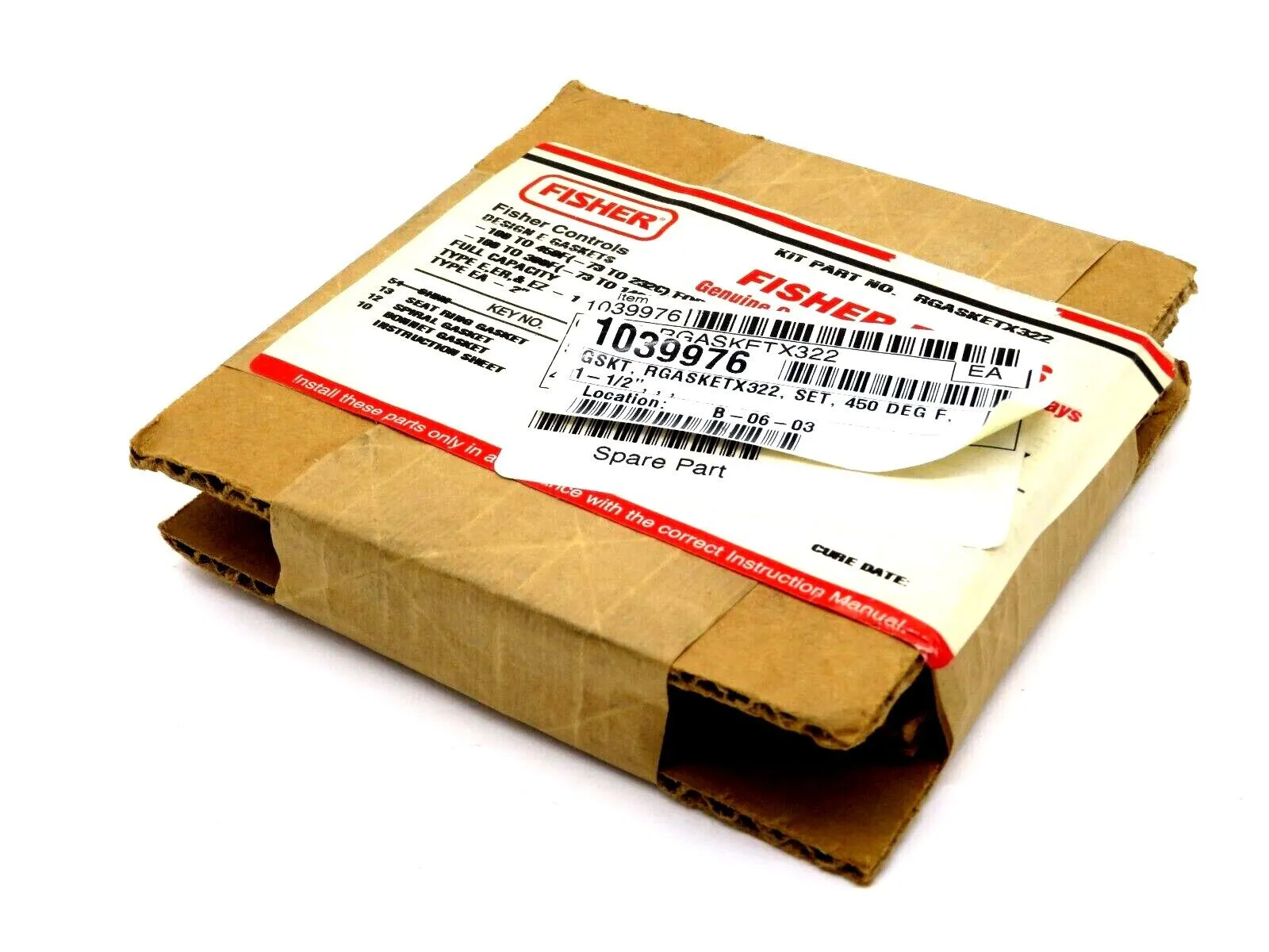 NEW FISHER RGASKETX322 DESIGN E GASKETS