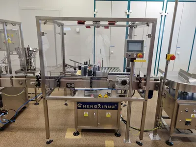 Shanghai Chengxiang Machinery 40-60 bottles/min Filling Line Liquid | Perry Equipment (4)